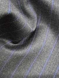 RD5660 REDA Gray X Navy Blue Stripe[Textile] HOSOI SYOJI Additional Images