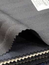 CN6569 CANONICO Super110's Charcoal Stripe[Fabric] HOSOI SYOJI Additional Images