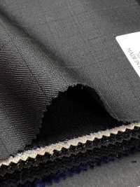 CN6572 CANONICO Super110's Black Check[Fabric] HOSOI SYOJI Additional Images