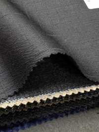 CN6573 CANONICO Super110's Dark Navy Check[Fabric] HOSOI SYOJI Additional Images
