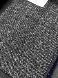 CN5575 CANONICO Super110's Gray × Brown Check[Fabric] HOSOI SYOJI Additional Images