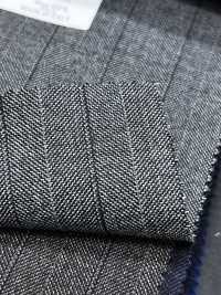 CN5578 CANONICO Super 110's Gray Stripe[Fabric] HOSOI SYOJI Additional Images