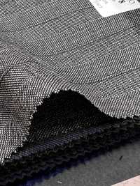 CN5578 CANONICO Super 110's Gray Stripe[Fabric] HOSOI SYOJI Additional Images