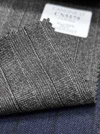 CN5579 CANONICO Super110's Brown Stripe[Fabric] HOSOI SYOJI Additional Images