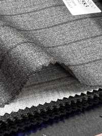 CN5583 CANONICO Super 110's Gray X Brown Stripe[Fabric] HOSOI SYOJI Additional Images