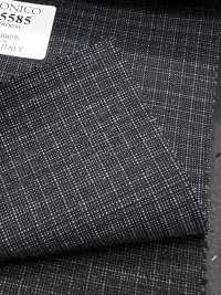 CN5585 CANONICO Super110's Navy Blue Check[Fabric] HOSOI SYOJI Additional Images