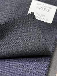 AF6538 Alfred Brown Navy Blue Solid[Fabric] HOSOI SYOJI Additional Images