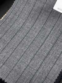 AF5546 Alfred Brown Gray × Navy Blue Stripe[Fabric] HOSOI SYOJI Additional Images