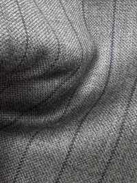 AF5546 Alfred Brown Gray × Navy Blue Stripe[Fabric] HOSOI SYOJI Additional Images