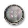 128 Metal Button Shell For Suits And Jackets & Brass Silver