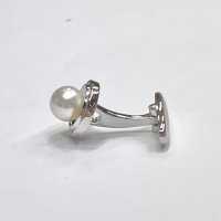 3003 Sterling Silver White Pearl Cufflinks[Formal Accessories] Yamamoto(EXCY) Sub Photo