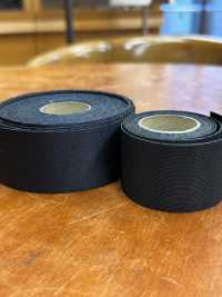 3938 Side Striple Tape, Mixed Weave, 50% Silk, 50% Cupro , Side Striple, 38mm Width[Ribbon Tape Cord] Yamamoto(EXCY) Sub Photo