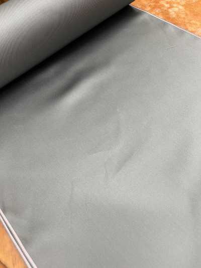 508 Made In Japan Double-Sided Mixed-Weave Facing Fabric Gray