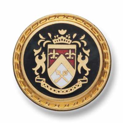 Made In Japan Metal Buttons For Suits And Jackets, Gold/Black