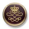 809 Made In Japan Metal Button For Suits And Jackets Gold/Red