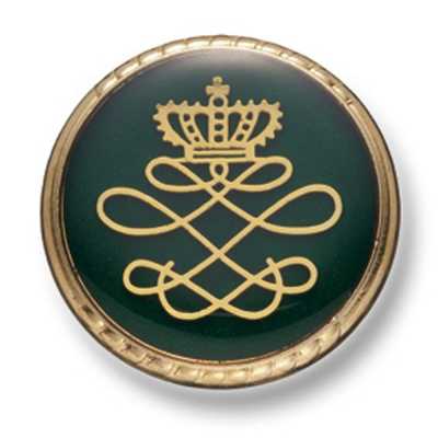 Japan-made Metal Button For Suits And Jackets Gold/Green