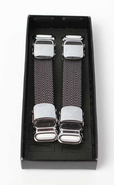 AB-11-Y Sleeve Garter Herringbone, Sleeve Clip Type (Type That Clamps The Sleeve From Above And Below)