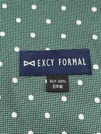 AS-601 Domestic Silk Ascot Tie Dot Pattern Green[Formal Accessories] Yamamoto(EXCY) Sub Photo