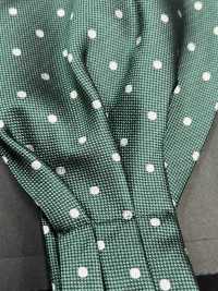 AS-601 Domestic Silk Ascot Tie Dot Pattern Green[Formal Accessories] Yamamoto(EXCY) Sub Photo