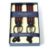 AT-2266-WI Albert Thurston Suspenders Striped 35MM Wine