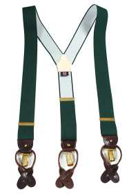 AT-GREEN Albert Thurston Suspenders, Green, Elastic Band[Formal Accessories] ALBERT THURSTON Sub Photo