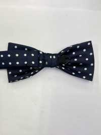 BF-972 Domestic Silk Bow Tie Polka Dot Pattern Navy Blue[Formal Accessories] Yamamoto(EXCY) Sub Photo