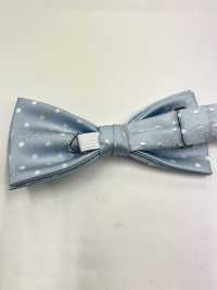 BF-973 Japanese Silk Bow Tie With Polka Dot Saxe Blue[Formal Accessories] Yamamoto(EXCY) Sub Photo