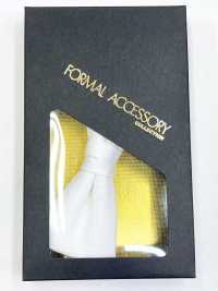 BF-W White Cotton Pique Bow Tie[Formal Accessories] Yamamoto(EXCY) Sub Photo