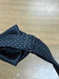BFK-986 Domestic Silk Jacquard Kencho Thailand Moss Stitch Pattern Black[Formal Accessories] Yamamoto(EXCY) Sub Photo