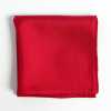 CF-1107 Made In Japan Twill 16 Momme Silk Pocket Square Red