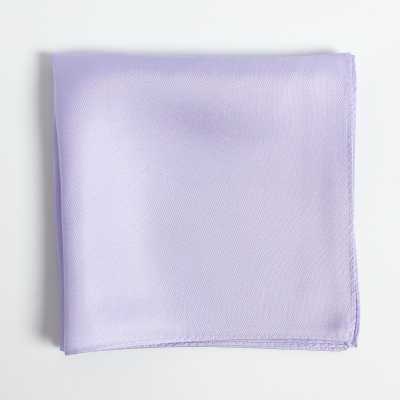 CF-1120 Made In Japan Twill-Weave 16 Momme Silk Scarf Lavender