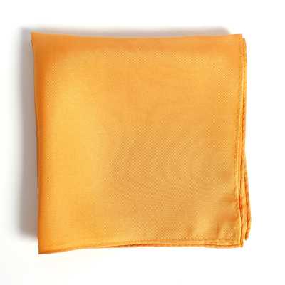 CF-1127 Made In Japan Twill Weave 16 Momme Silk Chief Orange