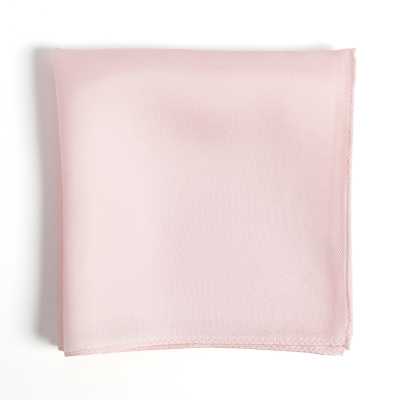 CF-1301 Made In Japan Twill Weave 16 Momme Silk Handkerchief Pink