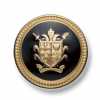 EX202 Made In Japan Metal Buttons For Suits And Jackets Gold/Black