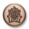 EX223 Japanese-made Metal Buttons For Suits And Jackets, Bronze