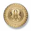 EX228 Made In Japan Metal Button For Suits And Jackets, Gold