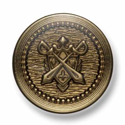 EX245 Made In Japan Metal Buttons For Suits And Jackets, Gold