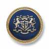 EX249 Made In Japan Metal Buttons For Suits And Jackets Gold/Navy