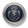 EX264 Japanese-made Metal Button For Suits And Jackets: Silver/navy