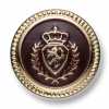 EX265 Made In Japan Metal Buttons For Suits And Jackets Gold/Red