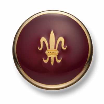 HS-228 Holland&Sherry Metal Buttons For Suits And Jackets, Gold