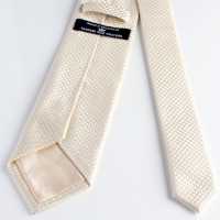 HVN-11 VANNERS Textile Handmade Necktie Houndstooth Pattern Champagne Gold[Formal Accessories] Yamamoto(EXCY) Sub Photo