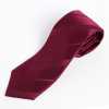 HVN-21 Handmade Necktie In VANNERS Fabric, Stripe Pattern, Maroon