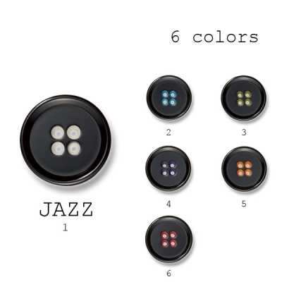JAZZ Made In Japan Tanuki-hole Button For Suits And Jackets