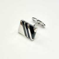 N-1 Made In Japan Cufflinks Regimental Black Onyx[Formal Accessories] Yamamoto(EXCY) Sub Photo
