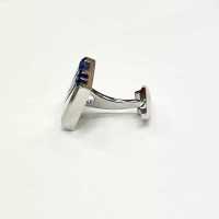 N-4 Made In Japan Cufflinks Regimental Navy Blue Sodalite[Formal Accessories] Yamamoto(EXCY) Sub Photo