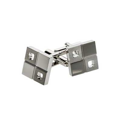 S-1 Square Cufflinks, Silver