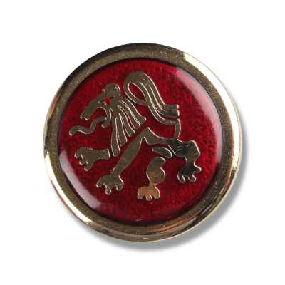 YS31 Made In Japan Metal Button For Suits And Jackets, Gold