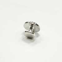 A-1-S Sterling Silver Stud Button Onyx Silver Round[Formal Accessories] Yamamoto(EXCY) Sub Photo