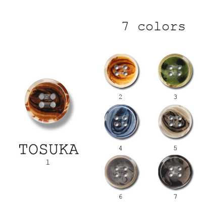 トスカ Italian-made Polyester Buttons For Suits And Jackets